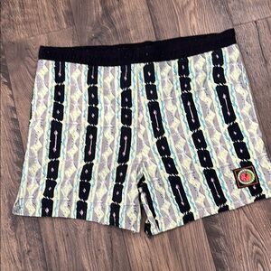 VINTAGE 90s Ocean Pacific Swim Shorts Size Large